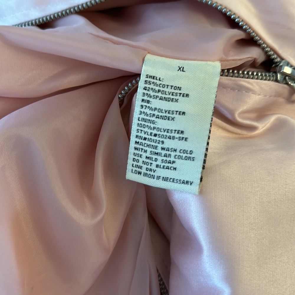 Pink bomber jacket - Picture 5 of 5